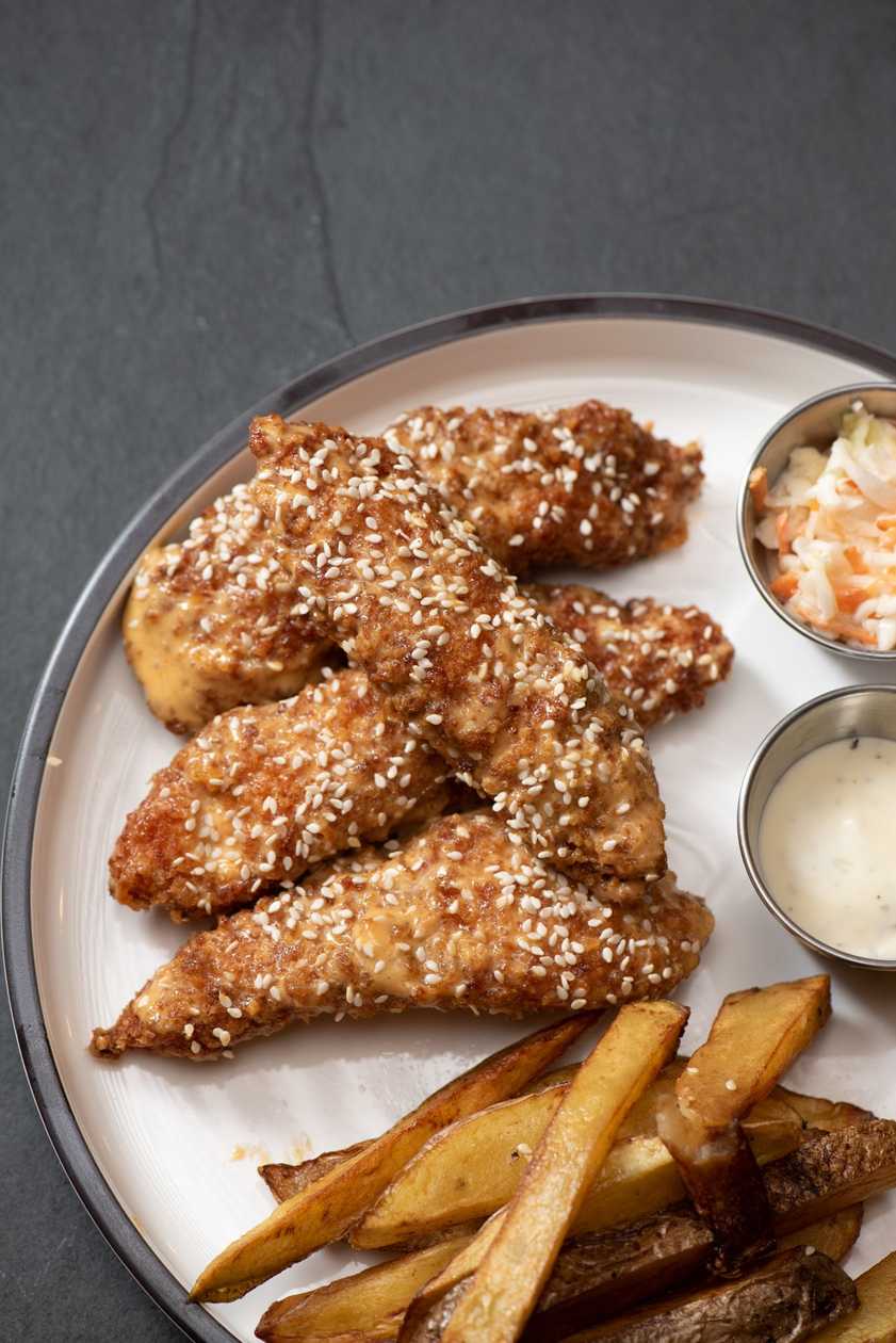 HONEY MUSTARD CHICKEN TENDERS