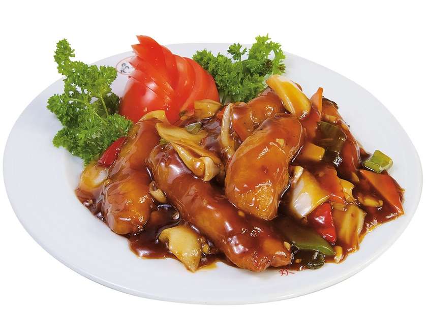 31. Meat in original sweet and sour sauce 🌶️