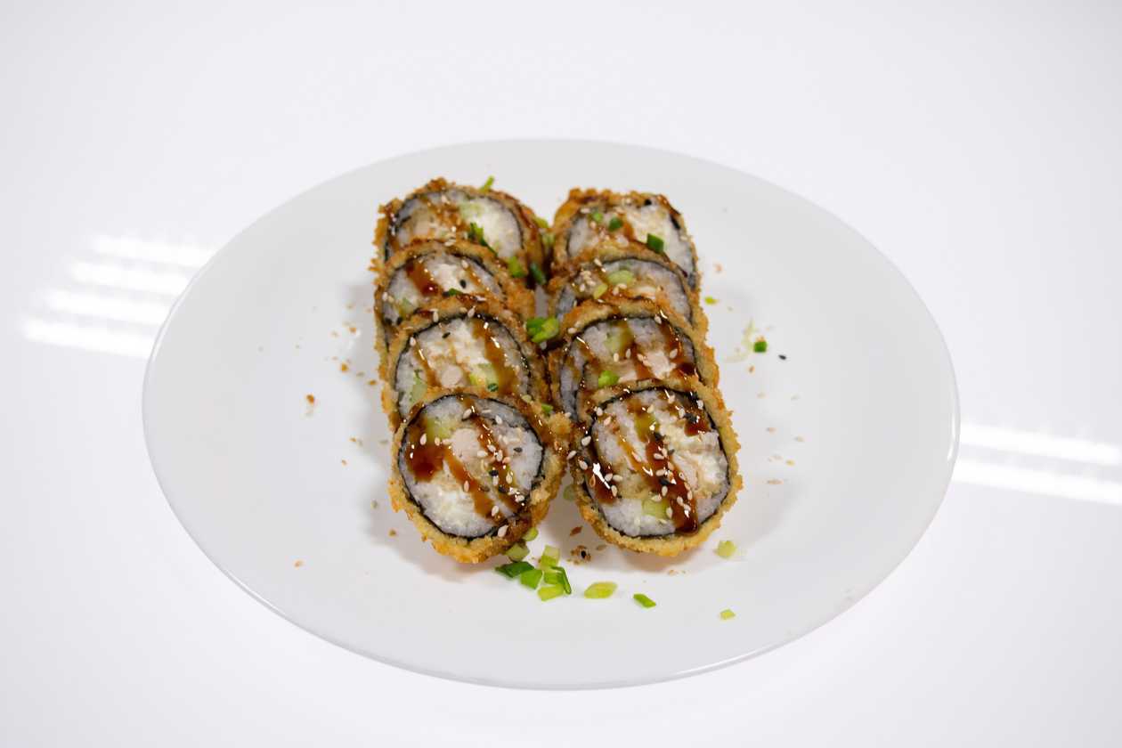 28. Fried sushi with chicken