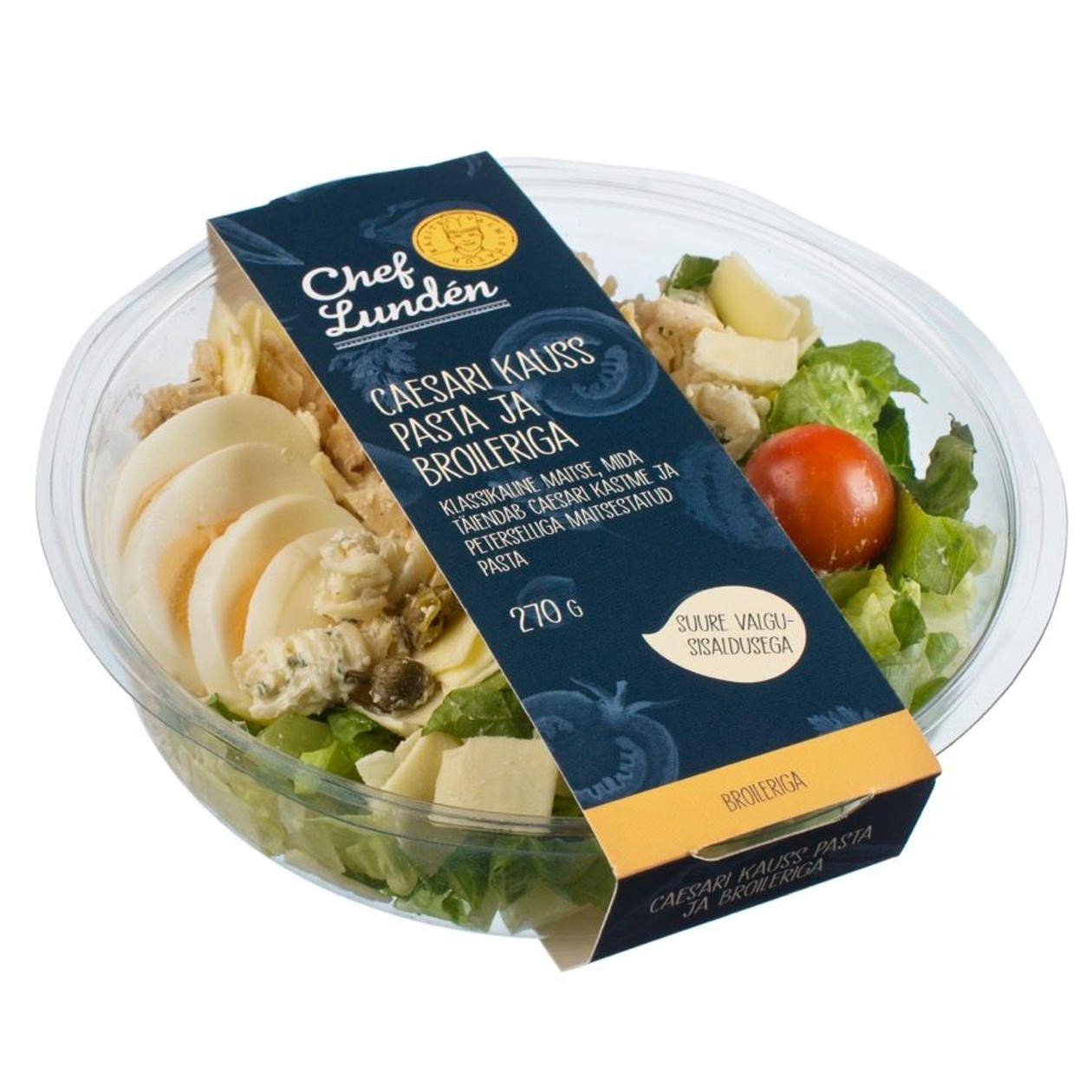 Chef Lunden, Caesari Bowl with Pasta and Broiler, 270g (expires soon)