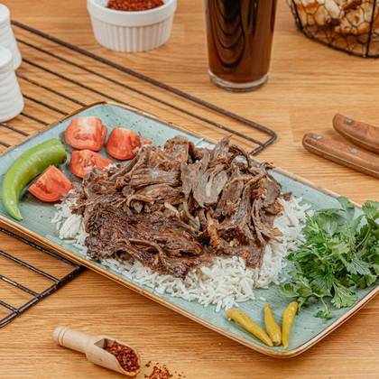 Meat Doner on Plov, 240 gr