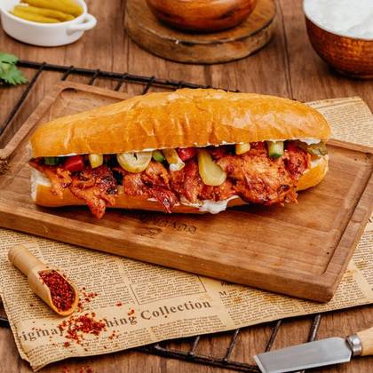 Chicken Doner in Bread 160/180 gr
