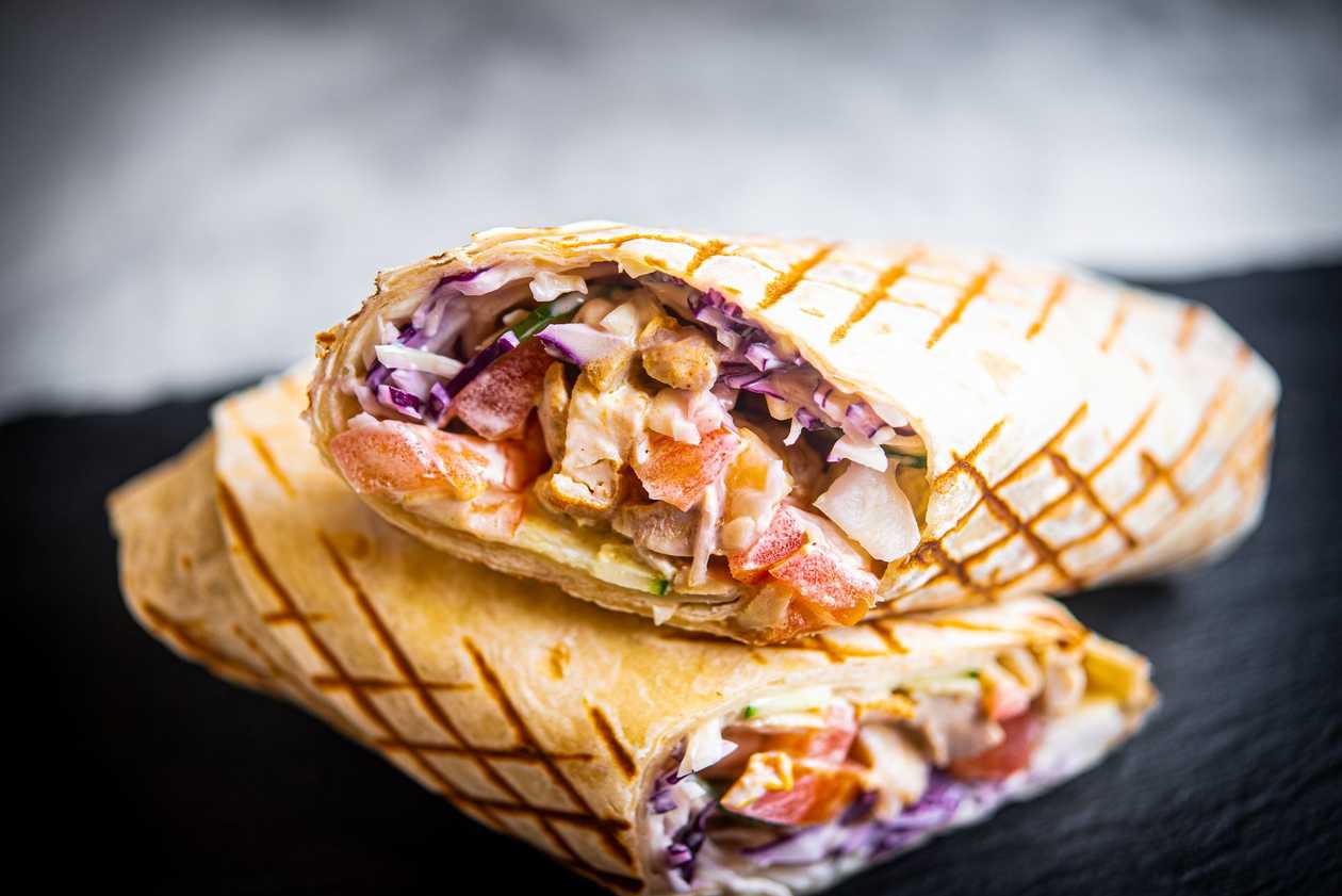 7. Chicken Wrap