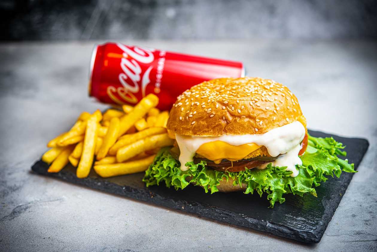 Chicken Burger Combo