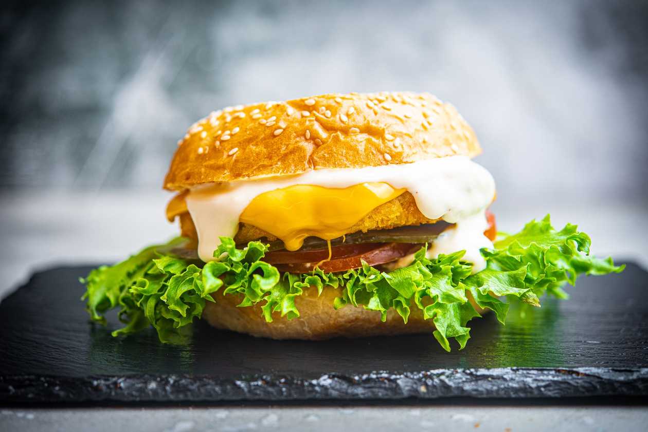 6. Chicken Burger