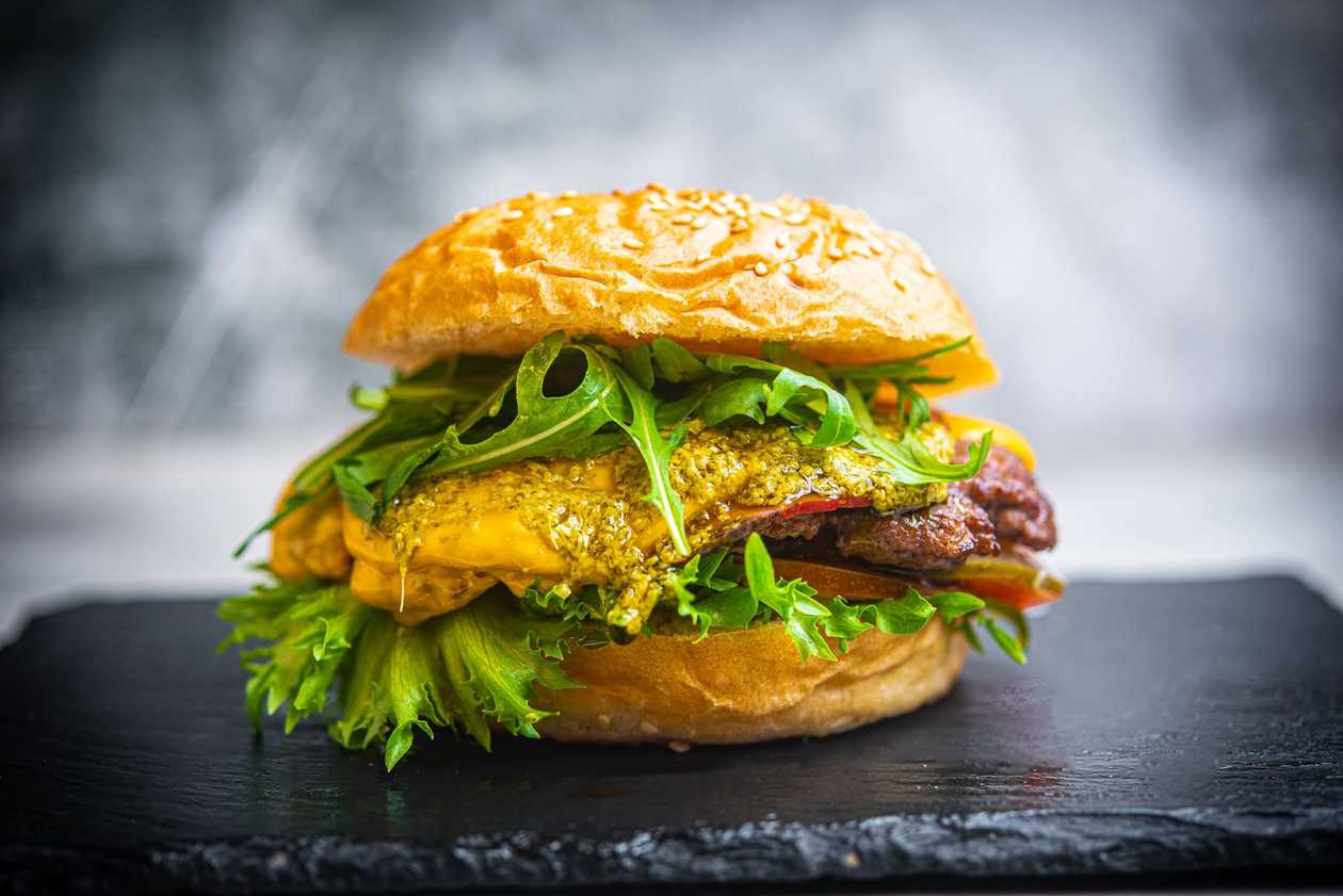 4. Pesto Burger