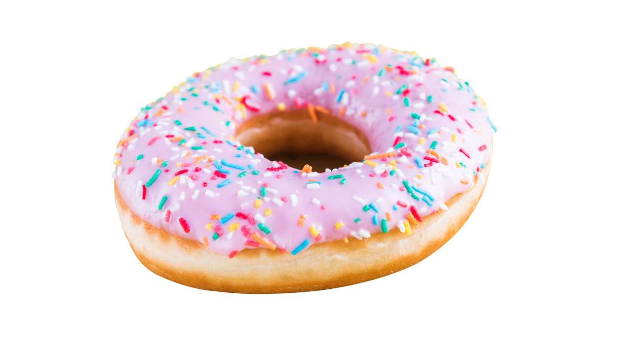 Donut Pink Chocolate Ring