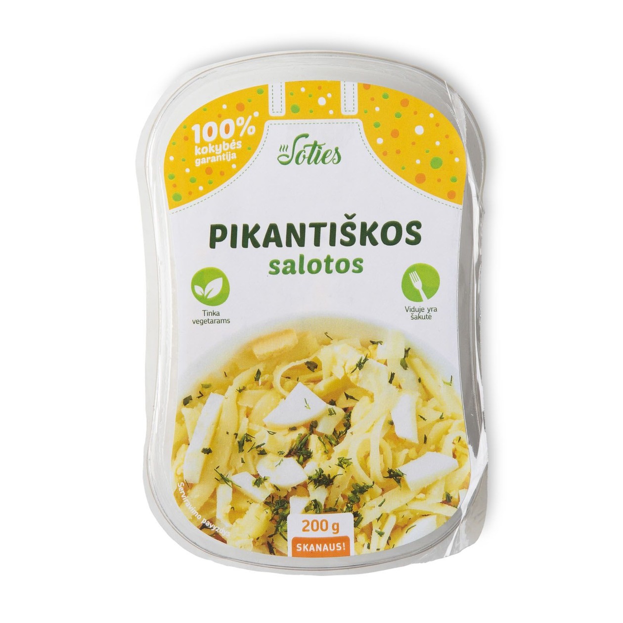 Pikantiškos salotos SOTIES, 200g (baigiasi galiojimas)