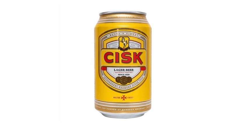 Cisk Lager Beer Can, 330ml