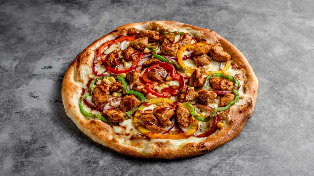 Smoked BBQ Chicken Pizza
