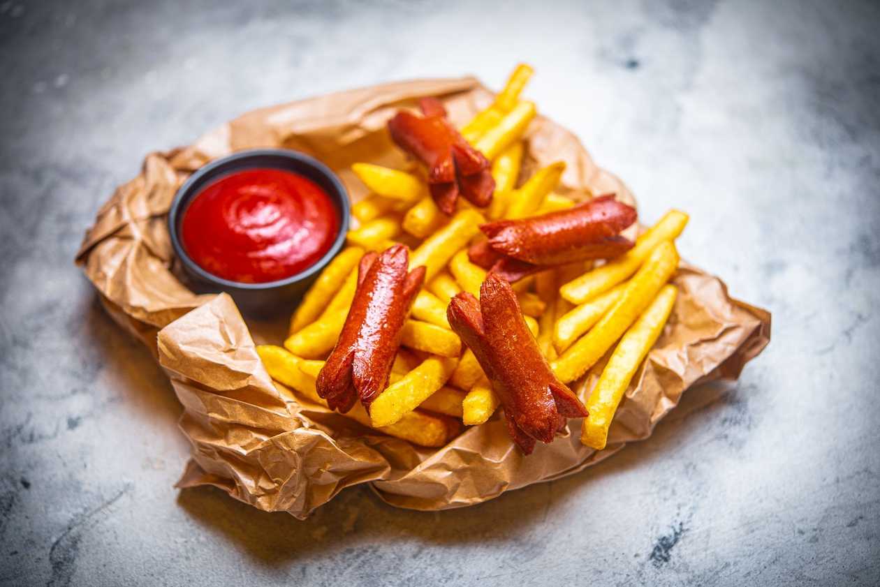 11. Sausages with French Fries