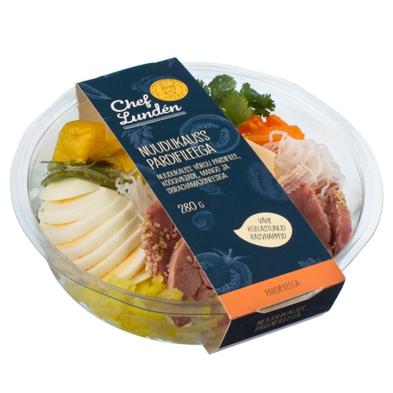 Chef Lunden, nuudlikauss pardifileega, 280g (aegub peagi)