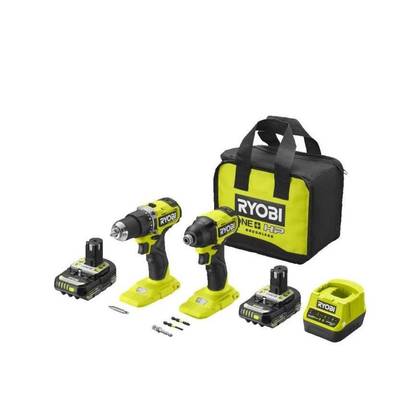 Ryobi cordless drill kit RCK182A-2C20S HP