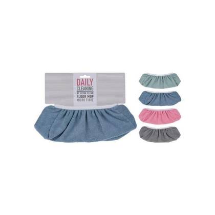 Microfibre floor cloth with rubber 31x11 cm