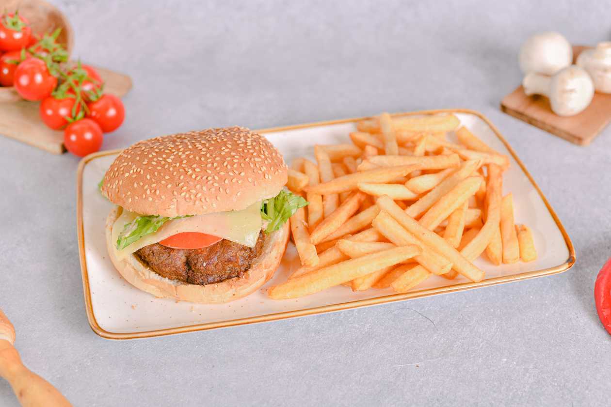 Burger με Τυρί