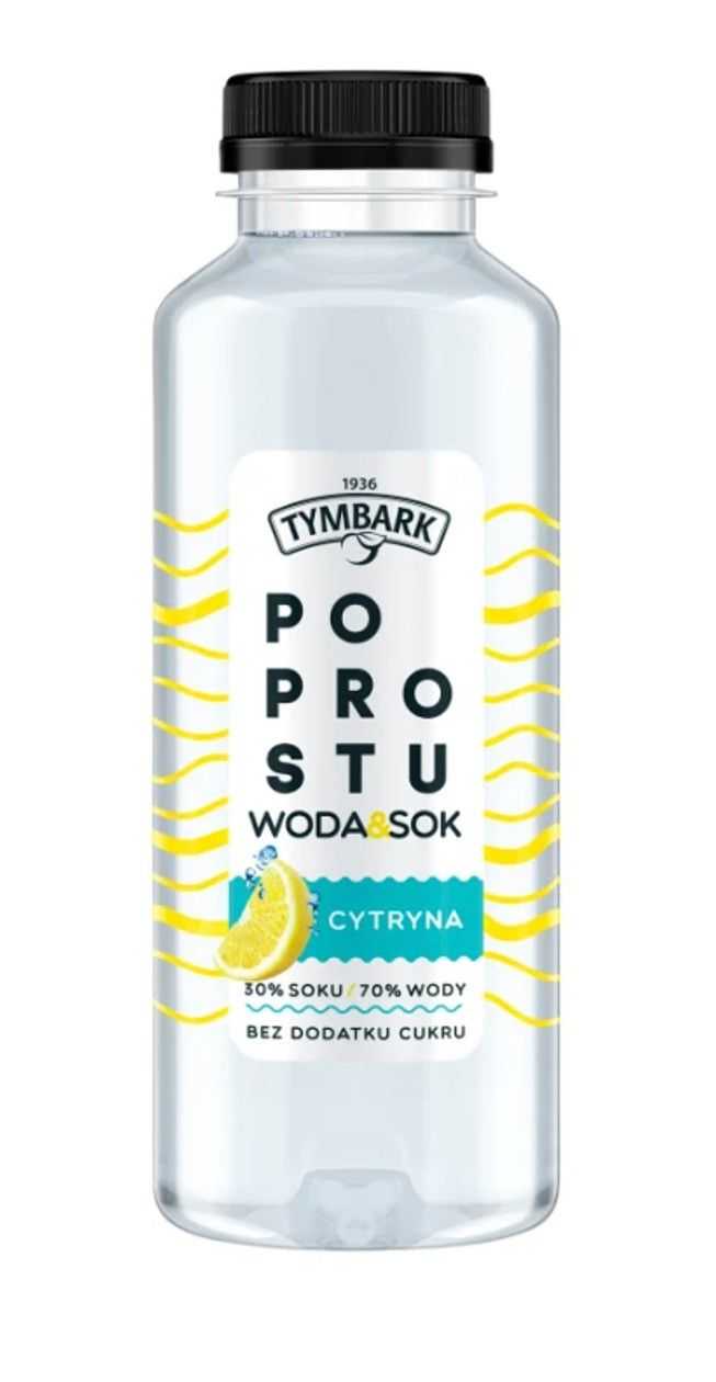 Napój Po Prostu Woda&Sok Cytryna Tymbark 400ml