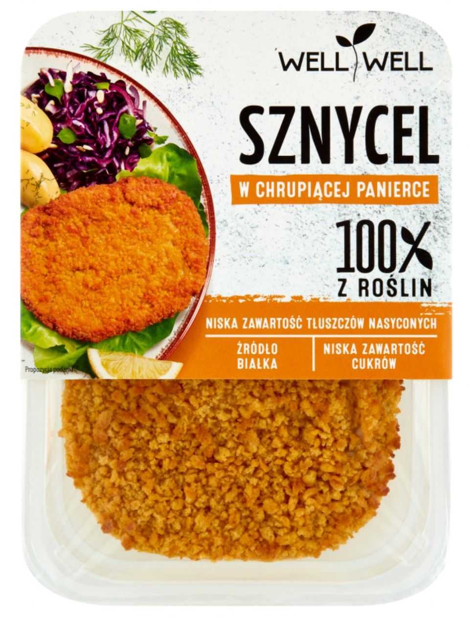 Sznycel Vege w Chrupiącej Panierce Well Well 200g