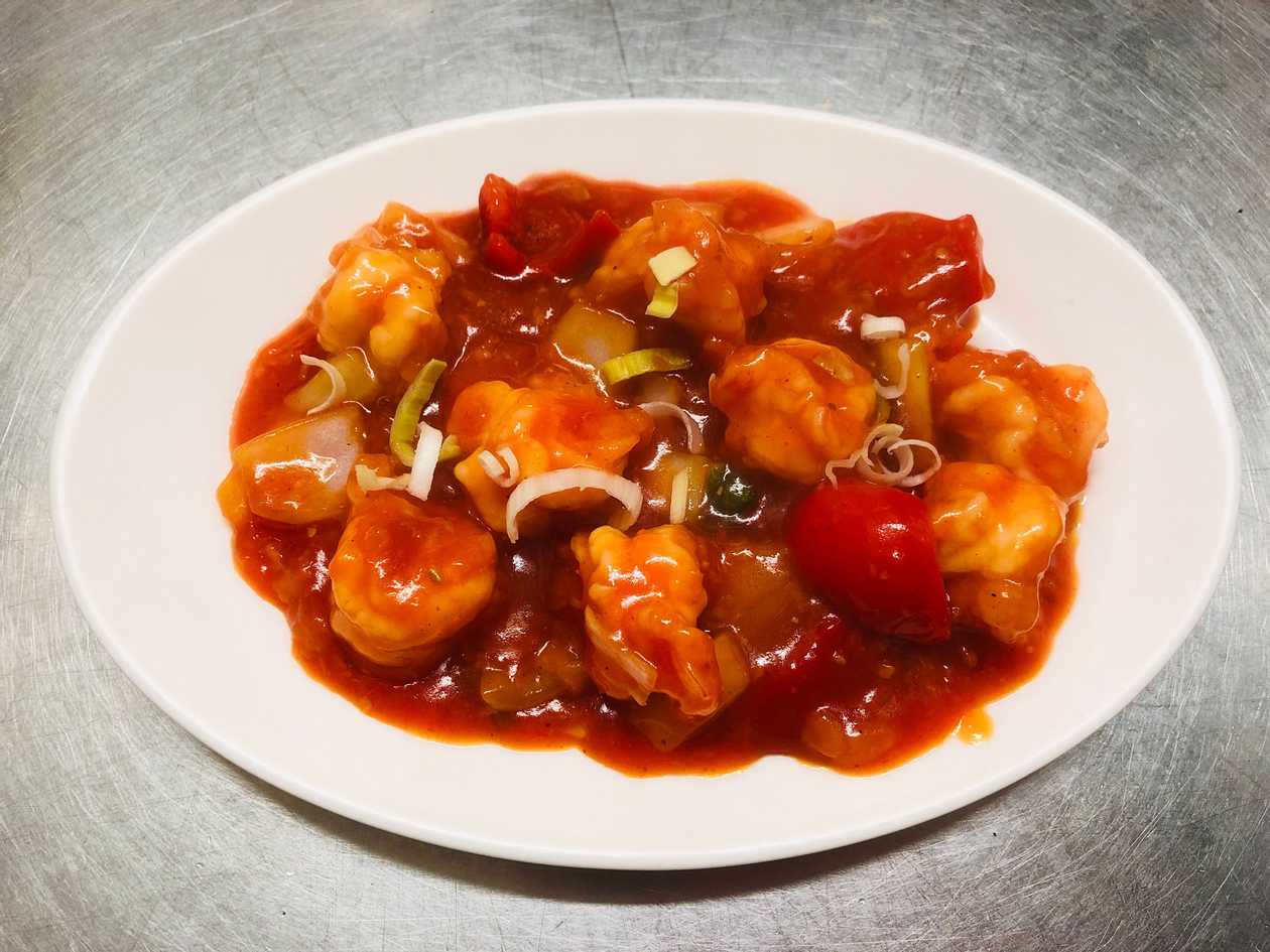76. Garlic Prawns