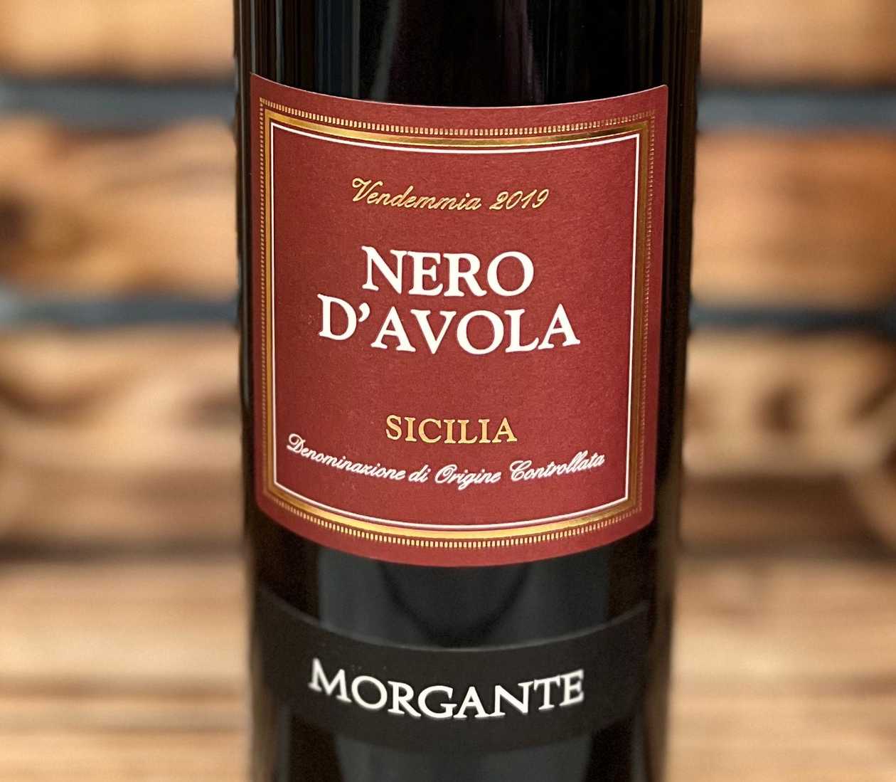 Nero d'Avola Morgante DOC 14,5° 2019
