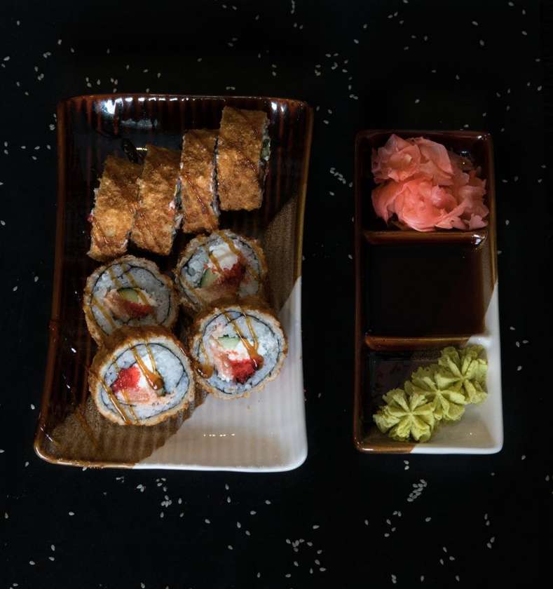 46. Tempura philadelphia maki 8 pcs.