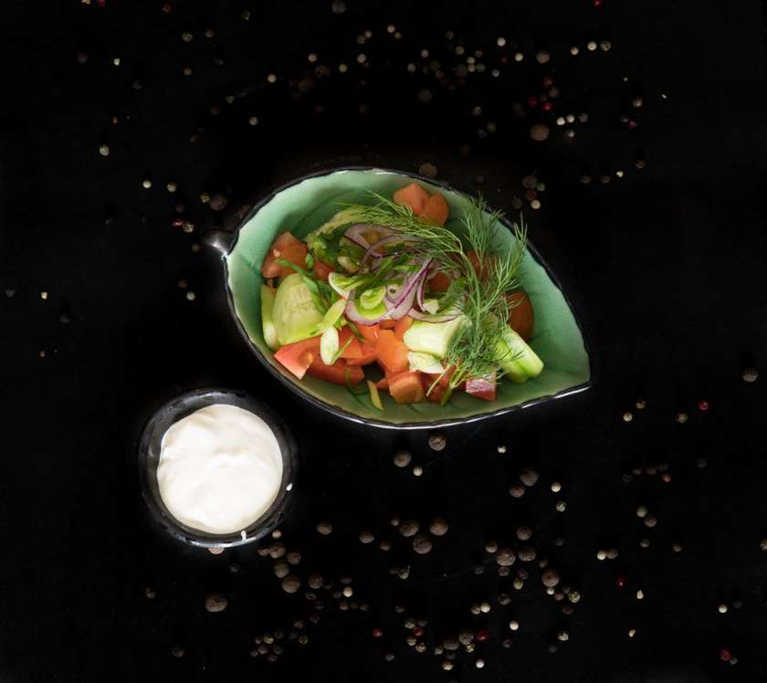 Ve cmāmiņa salad