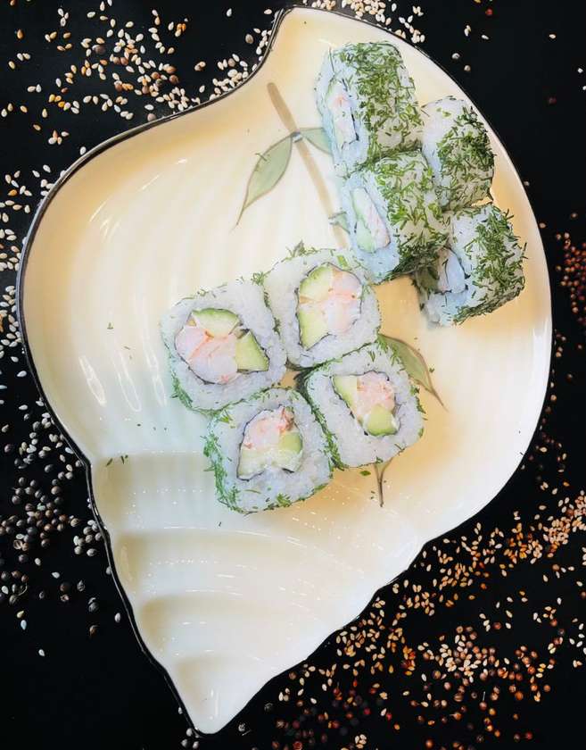 65. Dill shrim maki 8 pcs.