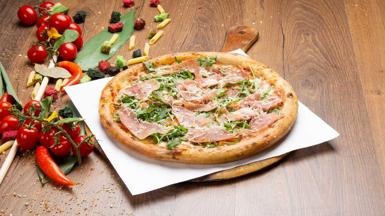 Pizza prosciutto crudo 26 cm