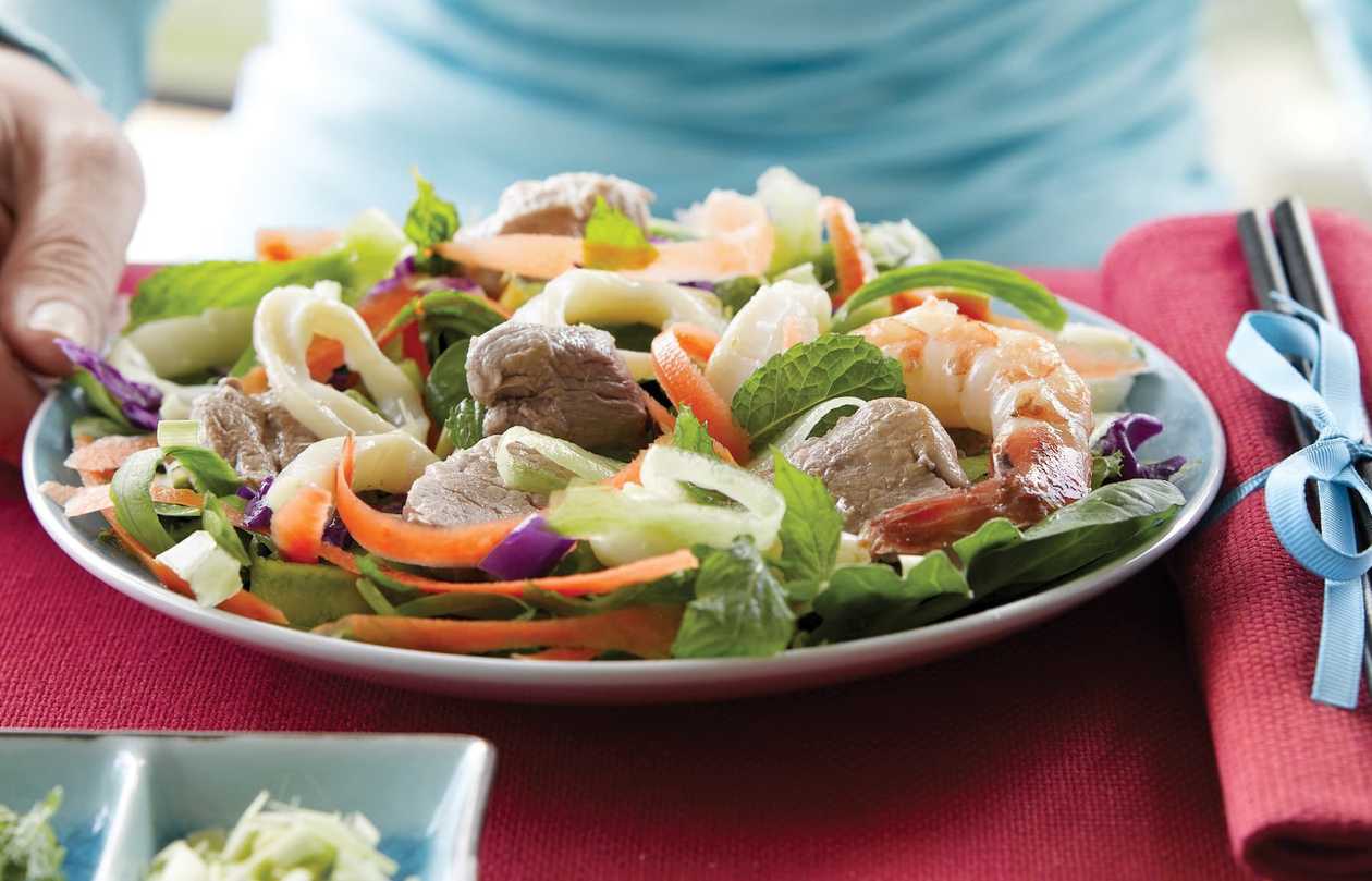 Mixed Meat Salad