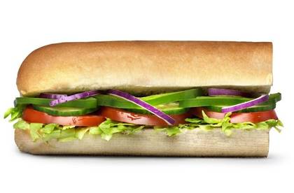 Meny - Veggie Delite - 30 cm