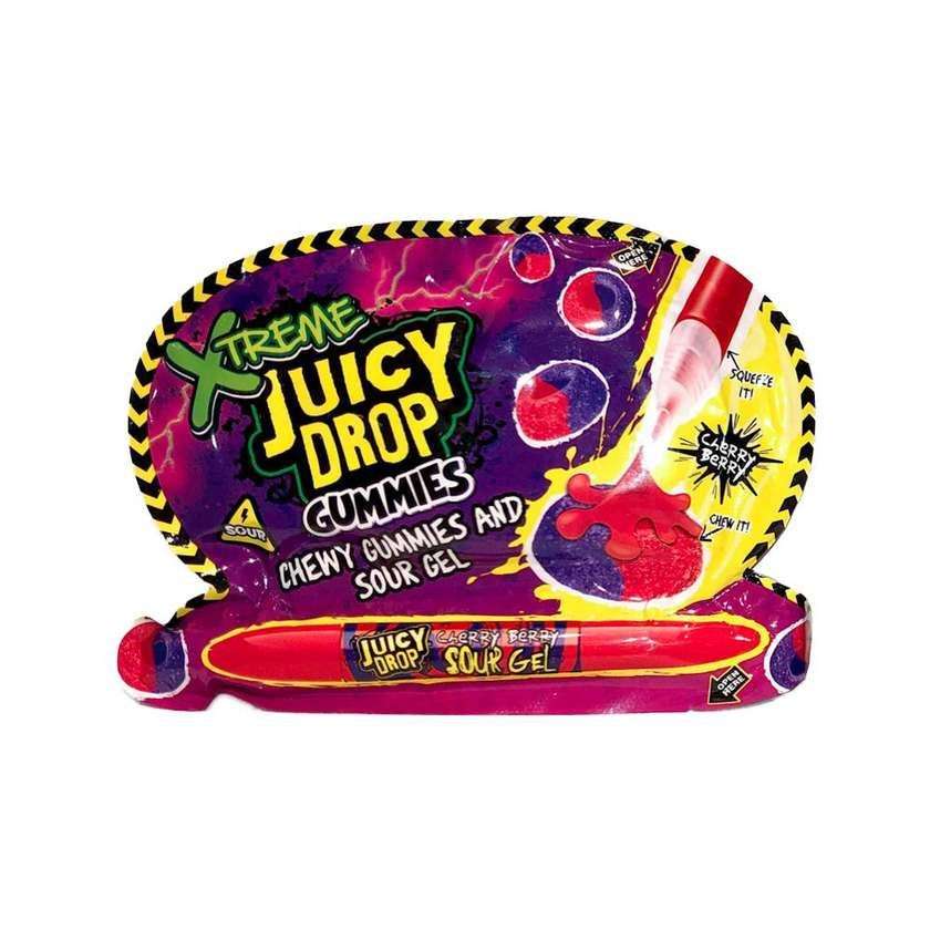 Gummies with Sour Gel Bazooka (Juicy Drop Xtreme), 57 g