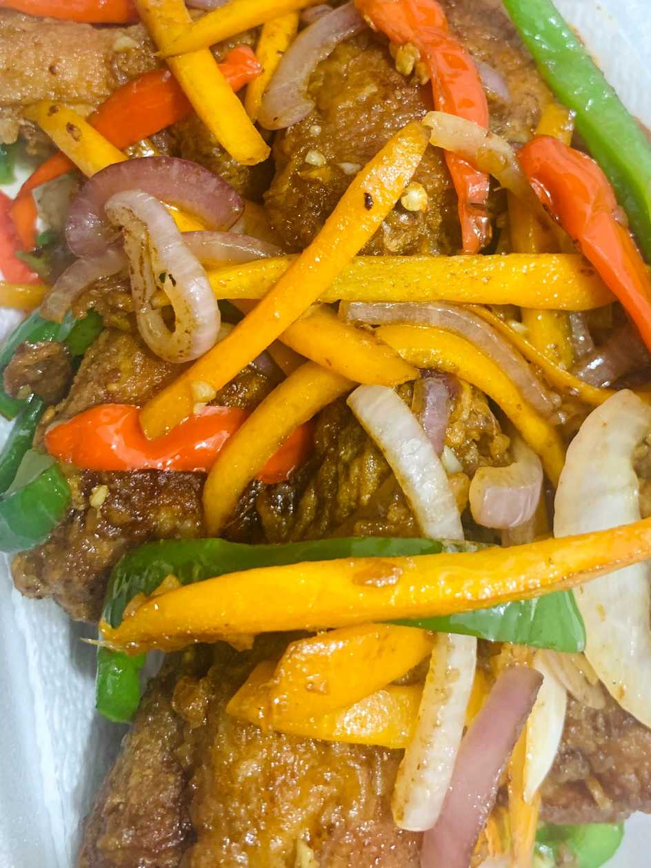 Fried Spicy Chicken Wings