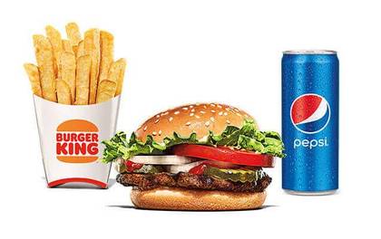 Whopper Menu
