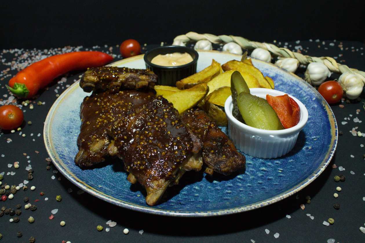 Coaste de porc BBQ