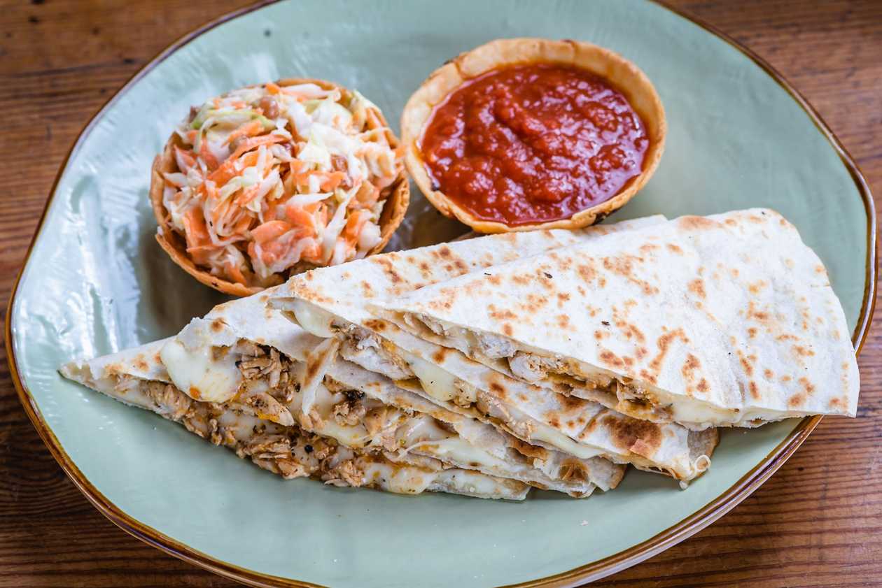 Quesadilla Fajitas Pui