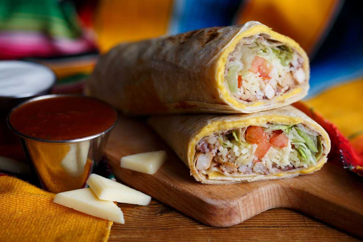 Double Cheese Burrito Veggie 500 gr