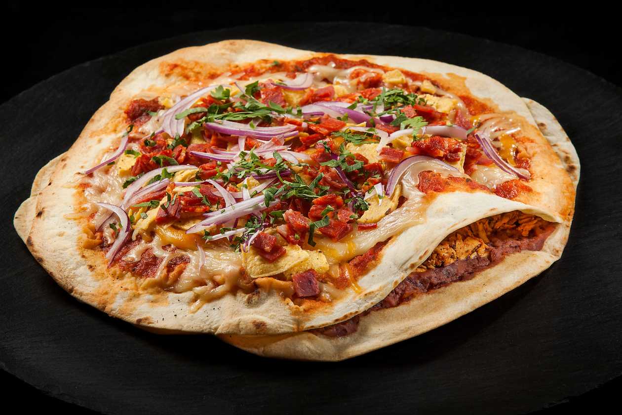 Pizza Crispy Chicken & Avocado 600 gr