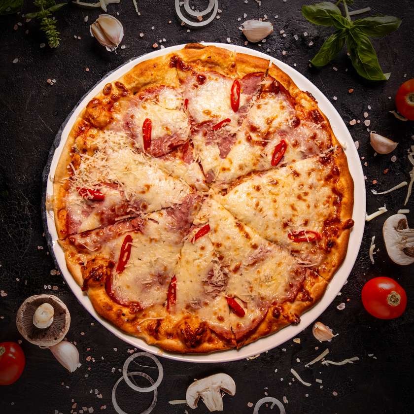Pizza diavolo