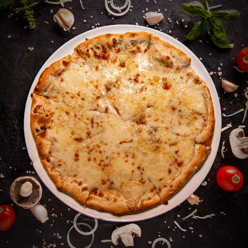 Pizza quattro formaggi