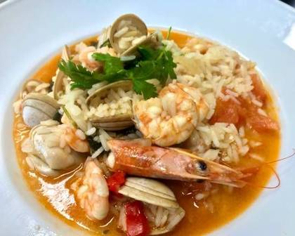 Arroz de Camarão com Ameijoas