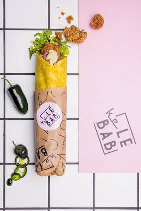 Vegan Falafel Wrap x