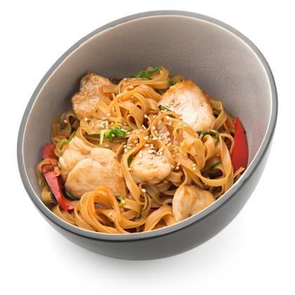 317. Riisinuudli Wok kanafileega