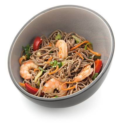 321. Tatranuudlid Wok hiidkrevettidega