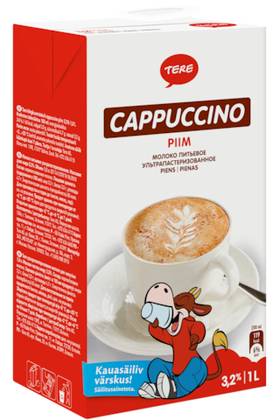 Milk Cappuccino 3.2% 1l, Hello