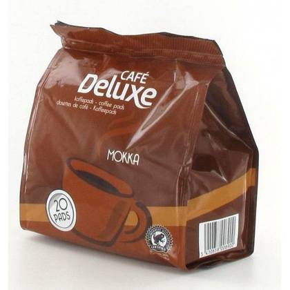 Kohvipadjad Cafe Deluxe Mokka 20x7g (Philips Senseo masinatele)