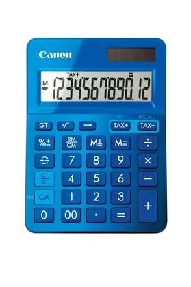 Calculator Canon Ls-123k-mbl Blue (blue) - 12 Digits