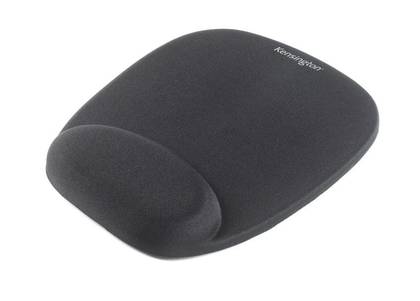 Mouse Pad With Wrist Support Kensington Foam Mouse Pad Black/black