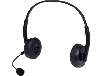 Kõrvaklapid+mikrofon Sandberg USB Office Headset Saver Stereo, in-line volume/mute, 33mm driver, 20Hz-20kHz, USB-kaabel 1.5m, 2YW