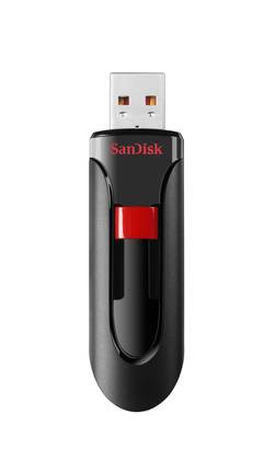 USB-mälupulk SanDisk Cruzer Glide 16GB , 128-bit AES (SecureAccess software) 2YW