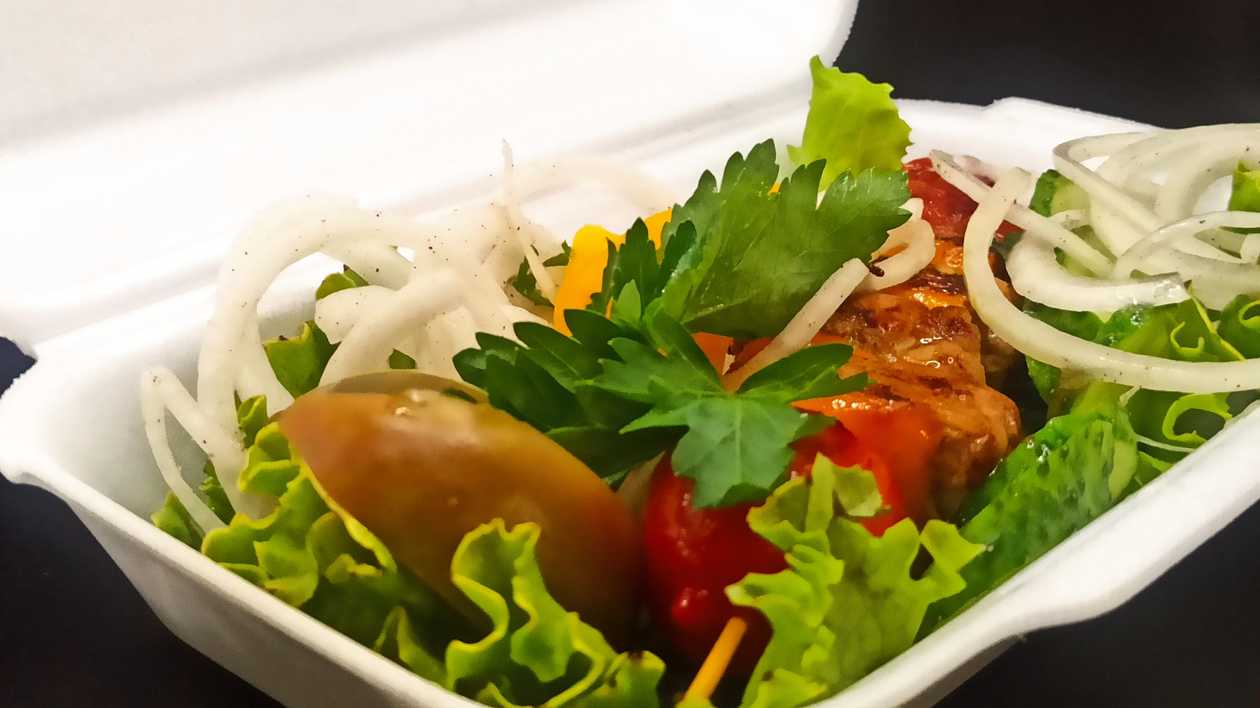 Chicken skewers