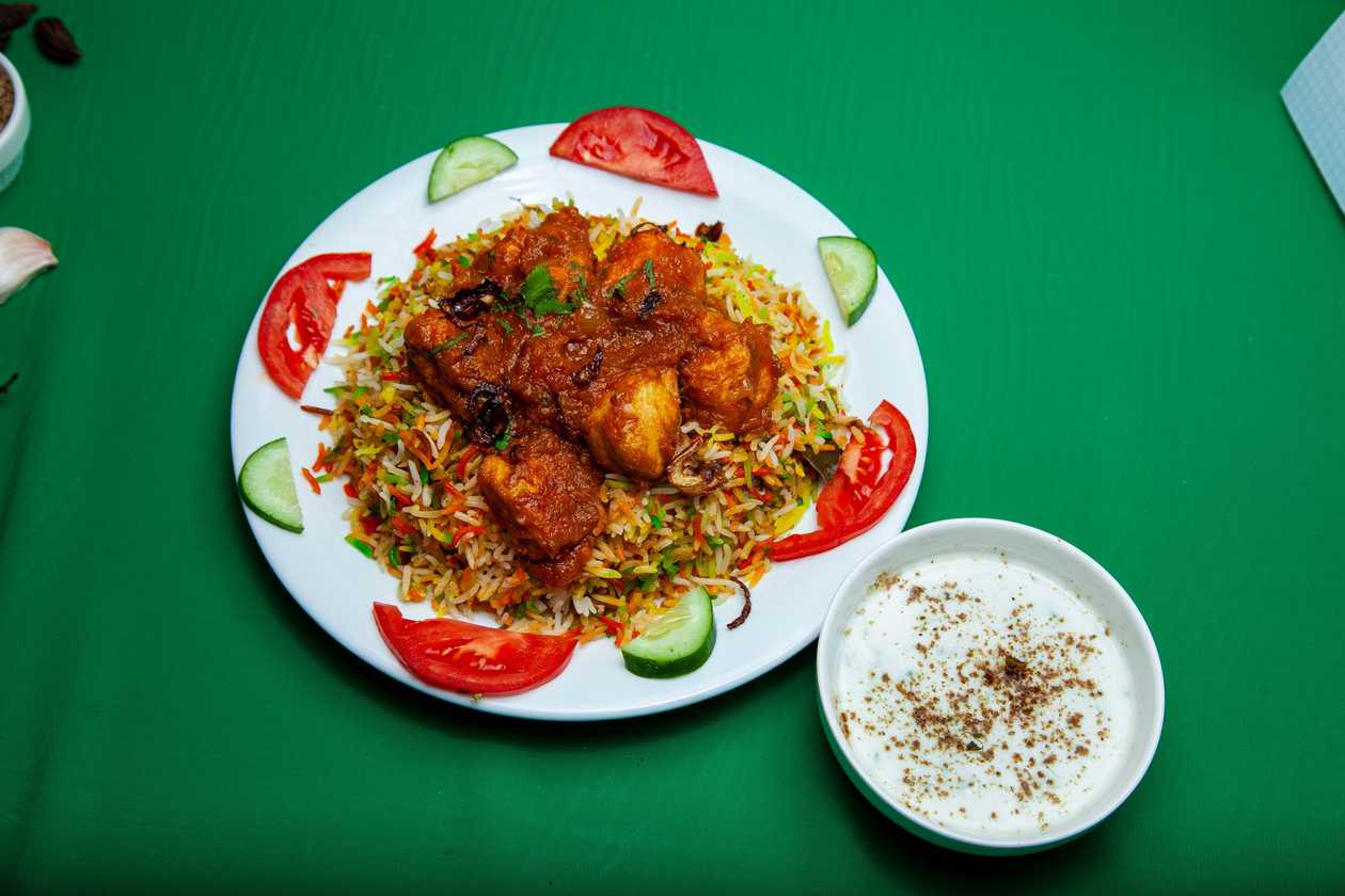 Chicken biryani